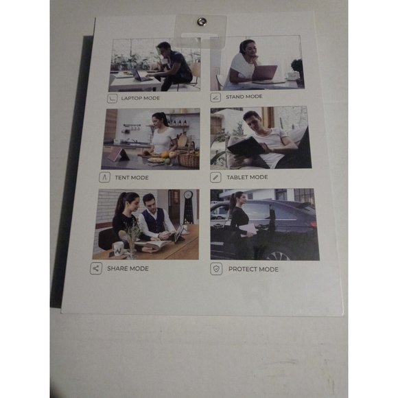 Typecase Flexbook Touch 6-in-1 Keyboard Case for iPad Pro 10.5 (2017) Ocean - Picture 9 of 16